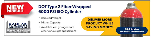 Kaplan Industries Introduces Lightweight ISO 6000 PSI Type 2 Carbon Fiber